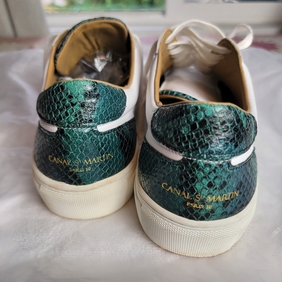 Canal St. Martin Eugene white sneakers - Picture 7 of 13